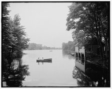 Lake Nonotuck, Mt. Mount Holyoke College, South Hadley, Mass., c1908. Creator: Unknown.