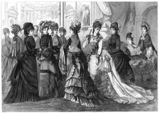 Paris Spring Fashion, 1875. Artist: Unknown