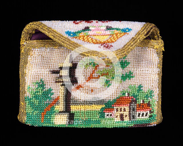 Coin purse, Mexican, 1800-1820. Creator: Unknown.