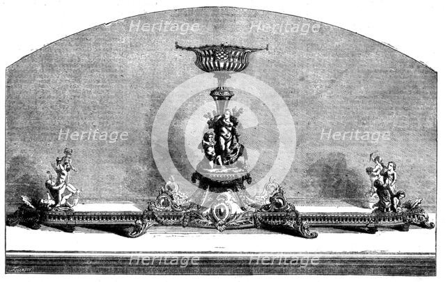 Silver surtout of the Duke of Magenta, in the International Exhibition, 1862.  Creator: Unknown.