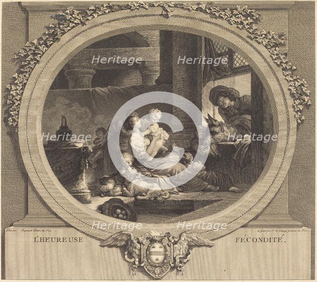 L'heureuse fécondité, 1777. Creator: Nicolas Delaunay.