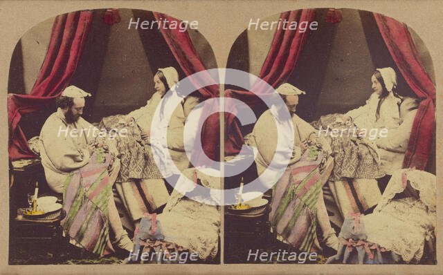 Three o'clock in the Morning. Trois heures du matin!!, about 1865. Creator: Alfred Silvester.