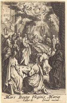 The Death of the Virgin, in or after 1630. Creator: Jacques Callot.