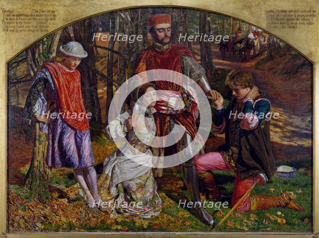 Two Gentlemen of Verona, 1850-1851. Creator: William Holman Hunt.