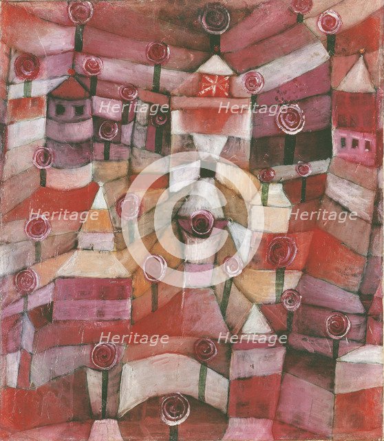 Rose Garden, 1920. Artist: Klee, Paul (1879-1940)