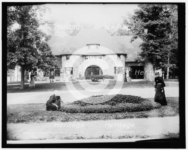 Police station, Belle Isle, between 1893 and 1899. Creator: Unknown.