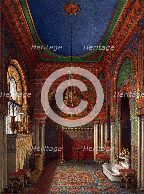 Interiors of the Winter Palace, 1870.  Creator: Hau, Eduard (1807-1887).