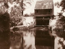 Drummond Mill, store, and cabin, Lee Mont vicinity, Accomac County, Virginia, between c1930 and 1939 Creator: Frances Benjamin Johnston.