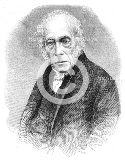 The late Rev. Thomas Hartwell Horne, 1862. Creator: Unknown.