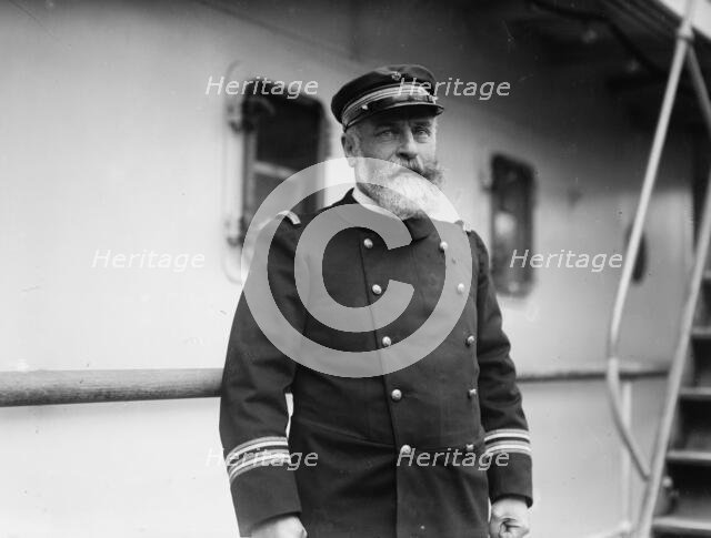 Captain Poncelet of SS France, between c1910 and c1915. Creator: Bain News Service.