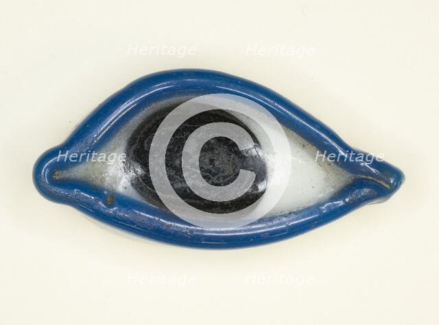 Amulet of a Left Eye, Egypt, New Kingdom-Late Period (about 1550-332 BCE). Creator: Unknown.