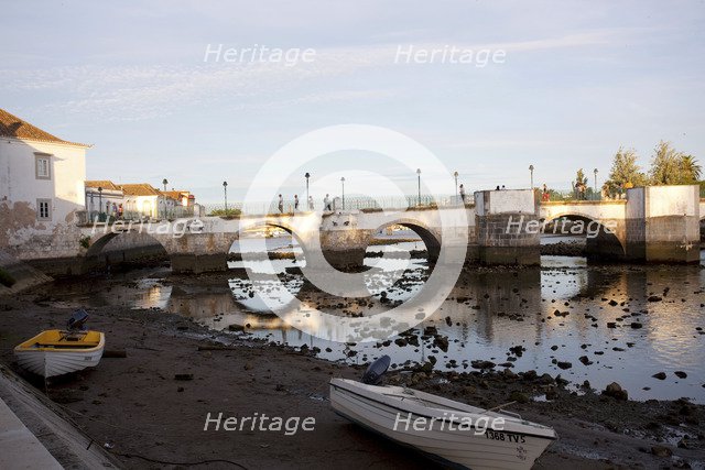Bridge over the River Gilao, Tavira, Portugal, 2009. Artist: Samuel Magal