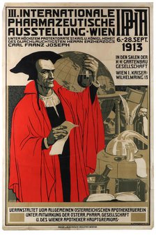 III International Pharmaceutical Exhibition Vienna, 1913. Creator: Pangratz, Heinrich Maria (1861-1943).
