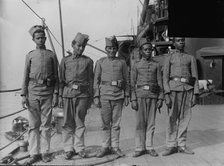 Sailors on "MINAS GERAES", between c1910 and c1915. Creator: Bain News Service.