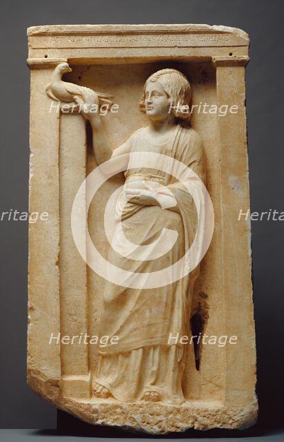 Grave Naiskos of Apollonia, about 100 BC. Creator: Unknown.