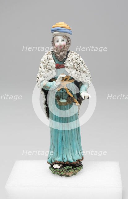 Old Man, France, Early 18th century. Creator: Verres de Nevers.