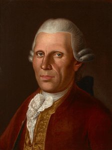 Portrait of Philipp Olberich (1732-1804), Salt Commissary, 1781. Creator: Franz Ignatius Molitor.