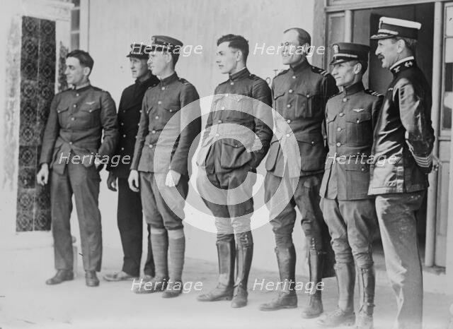 Admiral Jackson & Crew of NC-4, 1919. Creator: Bain News Service.