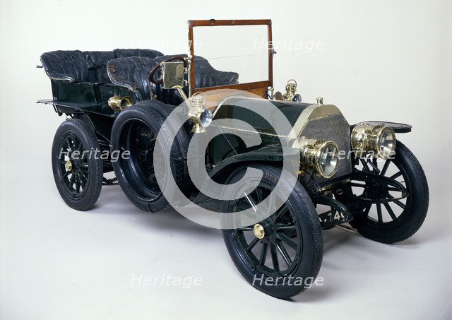 A 1903 Mercedes 60hp. Artist: Unknown