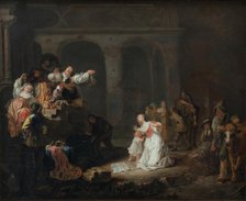 Plundering of a Manor House, c1640-1645. Creator: Stoop, Maerten (1618-1647).