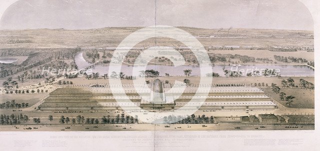 Crystal Palace, London, 1851. Artist: Charles Burton