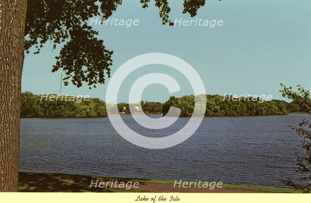 Lake of the Isles, Minneapolis, Minnesota, USA, 1970. Artist: Unknown