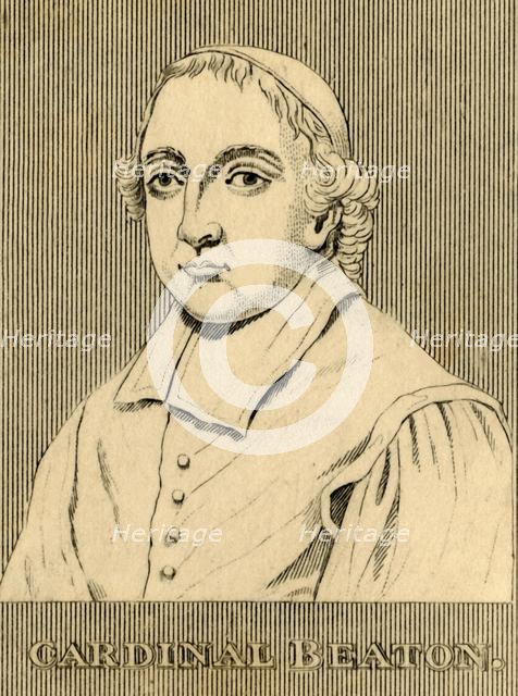 'Cardinal Beaton', (1494-1546), 1830. Creator: Unknown.