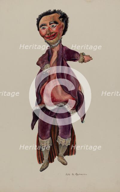 The Doctor Marionette, c. 1937. Creator: Ruth Abrams.