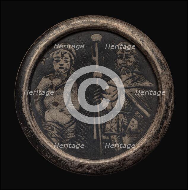 Saint Sebastian and Saint Roch, 15th century. Creator: Unknown.