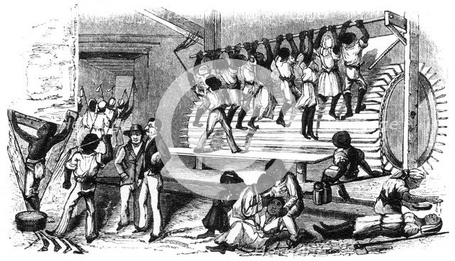 Scene from slave life, 1965. Artist: Unknown