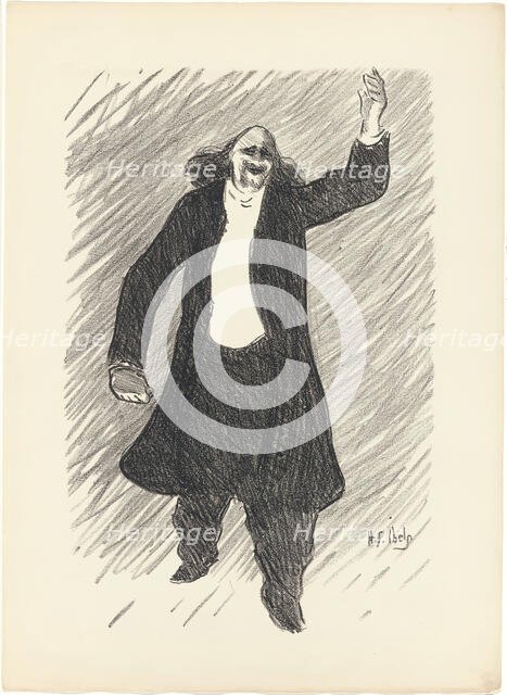 Marcel Legay, from Le Café-Concert, 1893. Creator: Henri-Gabriel Ibels.