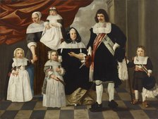 Portrait of a Family. Creator: Helt Stockade, Nicolaes de (1614-1669).