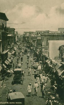 'Calcutta. Burra Bazaar', 1910.  Creator: Unknown.