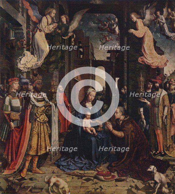 The Adoration of the Kings, c1510, (1938). Artist: Jan Gossaert