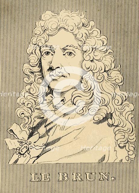 'Le Brun', (1619-1690), 1830. Creator: Unknown.
