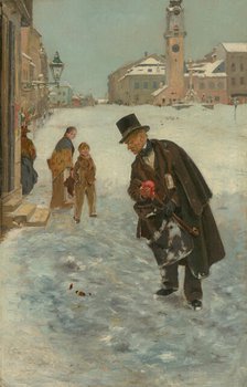 So Easy to Laugh at Another, 1892. Creator: Dominik Skutecky.