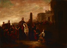 Triumph of Mordechai, 17th century. Creator: Unknown.