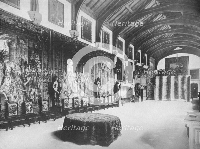 'Naworth Castle, Cumberland - The Earl of Carlisle', 1910. Artist: Unknown.