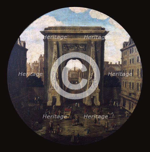 'The Saint-Denis Gate', Paris, 17th century. Artist: Anon