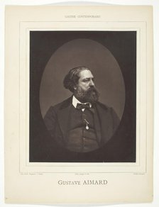 Gustave Aimard, c. 1876. Creator: Etienne Carjat.