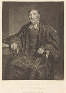 Reverend Robert Hawker, D.D., 1820. Creator: William Blake.