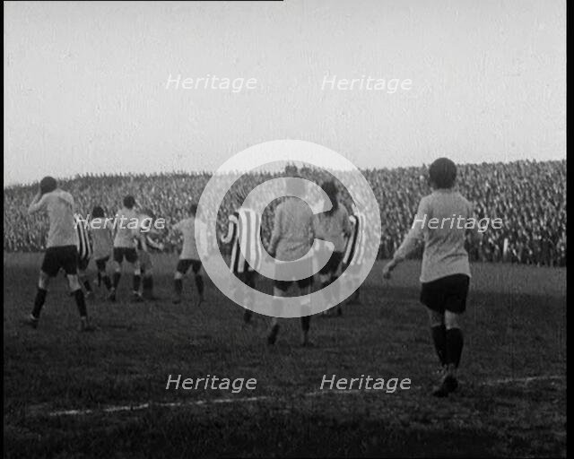 Women Playing a Football Match, 1920. Creator: British Pathe Ltd.