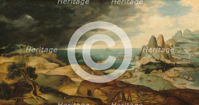 The Martyrdom of Saint Catherine, c. 1540. Creators: Matthijs Cock, Antwerp 16th Century.