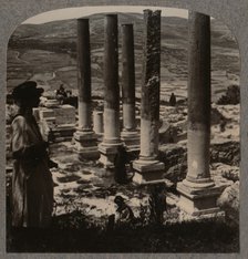 'Harod's Street of Columns, Samaris', c1900. Artist: Unknown.