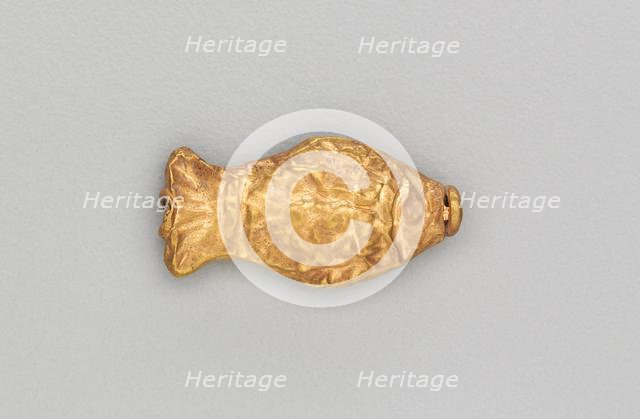 Necklace Bead in the Form of a Fish, 185-72 BC. Creator: Unknown.
