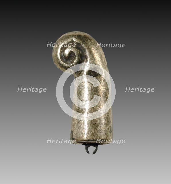 Sidelock (one of a pair), 1980-1801 BC. Creator: Unknown.