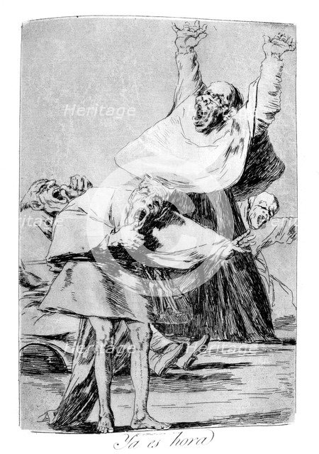 'It is time', 1799. Artist: Francisco Goya