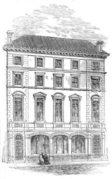 The London and Westminster Bank - Holborn Branch, 1854. Creator: Unknown.