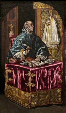 Saint Ildefonso, c. 1603/1614. Creator: El Greco.