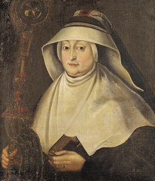 Krystyna Eufemia Radzivill (1598-1657), Abbess at the Benedictine convent in Nesviz. Creator: Unknown.